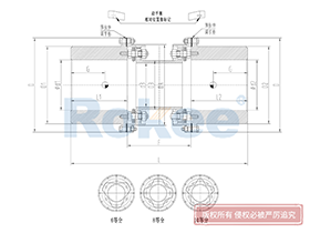 RLQU Diaphragm Coupling,Plate Couplings Function