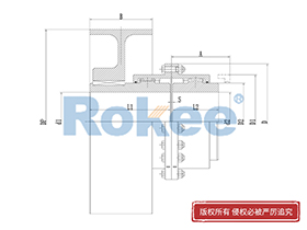 RODU Drum Gear Coupling,Teeth Couplings Function