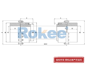 RODX Drum Gear Coupling,Teeth Couplings Function