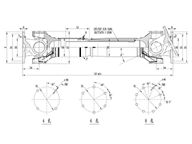 ROWS-BH Cardan Shaft,Universal Couplings Function