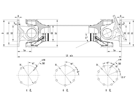 ROWS-WH Cardan Shaft,Universal Couplings Function