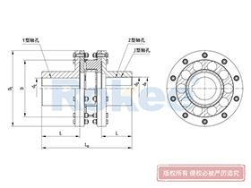 LMS/MLS Plum-shaped Flexible Coupling,Jaw Coupling Function