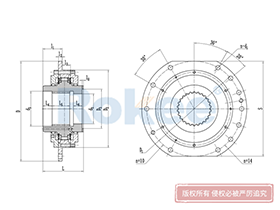 WJ Drum Coupling,Barrel Coupling Exploded View