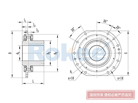 WJA Drum Coupling,Barrel Coupling Exploded View