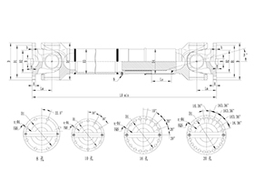 ROWH-BH Cardan Shaft,Universal Couplings Function