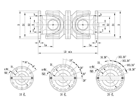 ROWH-WD Cardan Shaft,Universal Couplings Function