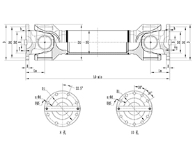 ROWM-WH Cardan Shaft,Universal Couplings Function