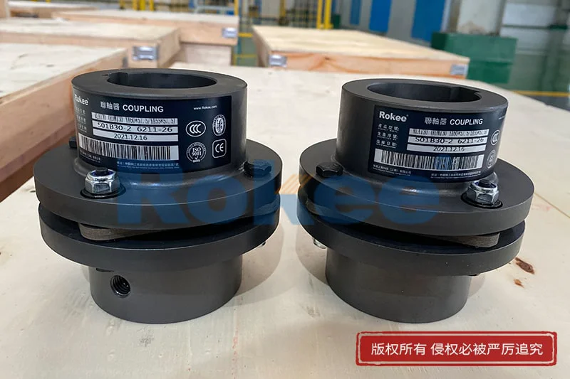 膜片弹性联轴器温差装配及启动频率